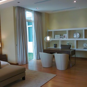 day & night curtain without tie back